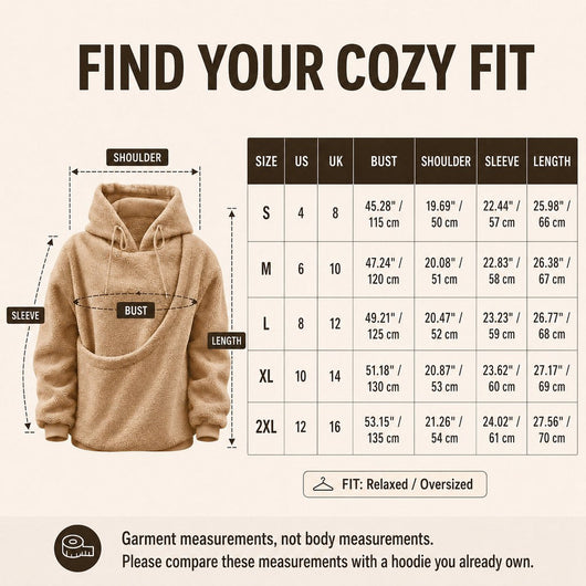 Komavic Sherpa Pet Pouch Hoodie for Dogs & Cats
