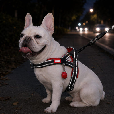 Komavic No-Choke French Bulldog Harness & Leash Set