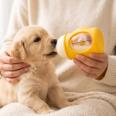 Komavic Newborn Pet Nursing Bottle for Puppies & Kittens