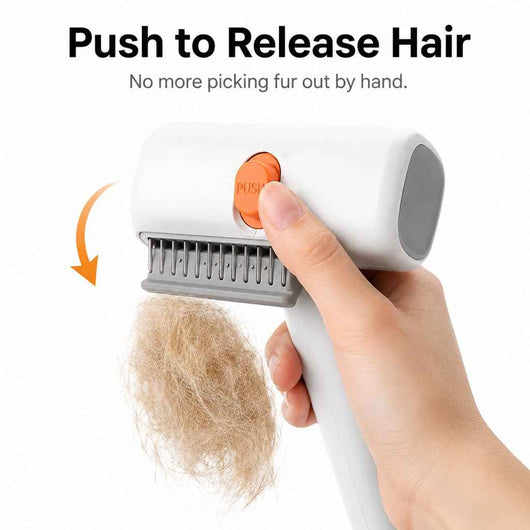 Self-Cleaning Pet Grooming Brush