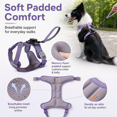 Komavic 2-in-1 Retractable Dog Harness