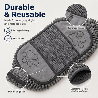 Komavic Quick-Drying Dog & Cat Towel