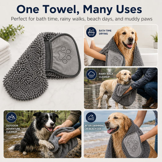 Komavic Quick-Drying Dog & Cat Towel
