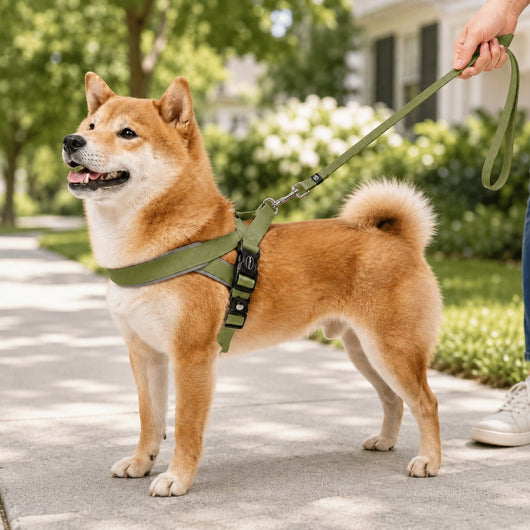 Komavic Quick-Fit Dog Harness & Leash Set