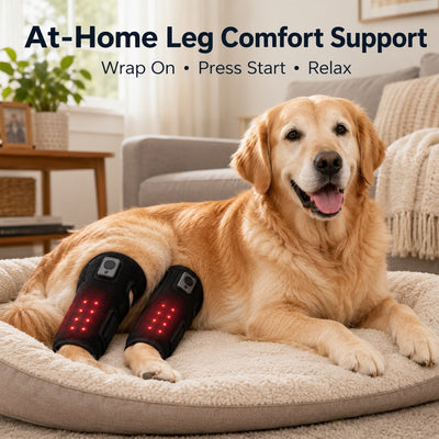 Komavic Rechargeable Dog Red Light Knee Wrap