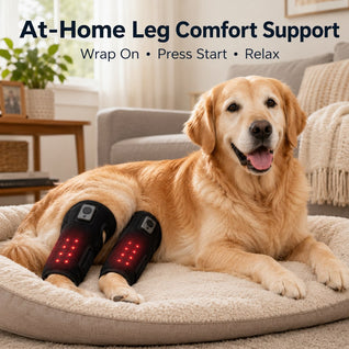 Komavic Rechargeable Dog Red Light Knee Wrap