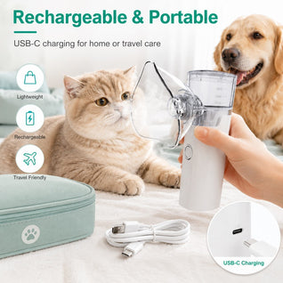 Komavic Portable Pet Nebulizer Care Kit