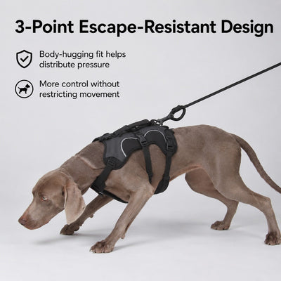 Komavic Escape-Resistant Dog Harness AirTag Holder