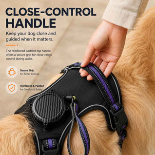 Komavic 2-in-1 Retractable Dog Harness