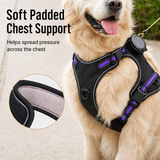 Komavic 2-in-1 Retractable Dog Harness