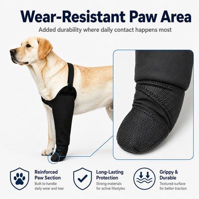 Komavic Dog Front Leg Sleeve Recovery & Lick Protection
