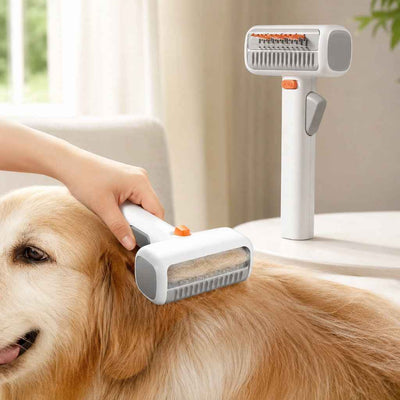 Self-Cleaning Pet Grooming Brush