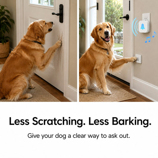 Komavic Wireless Dog Doorbell Potty Training Button