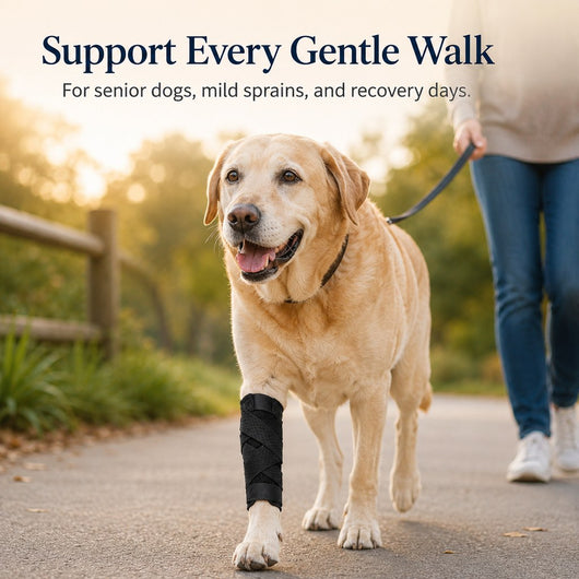 Komavic Dog Leg Support Brace Recovery & Wound Protection