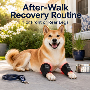 Komavic Rechargeable Dog Red Light Knee Wrap