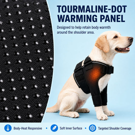 Komavic Dog Shoulder & Front Leg Support Brace