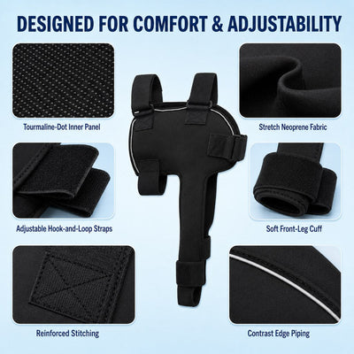Komavic Dog Shoulder & Front Leg Support Brace