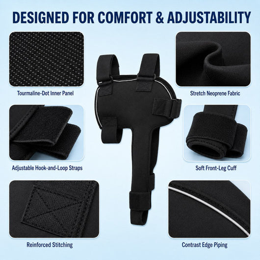Komavic Dog Shoulder & Front Leg Support Brace