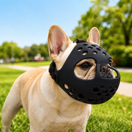 Komavic Short-Snout Dog Muzzle Breathable Anti-Scavenging