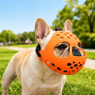 Komavic Short-Snout Dog Muzzle Breathable Anti-Scavenging