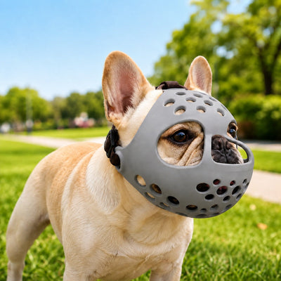 Komavic Short-Snout Dog Muzzle Breathable Anti-Scavenging