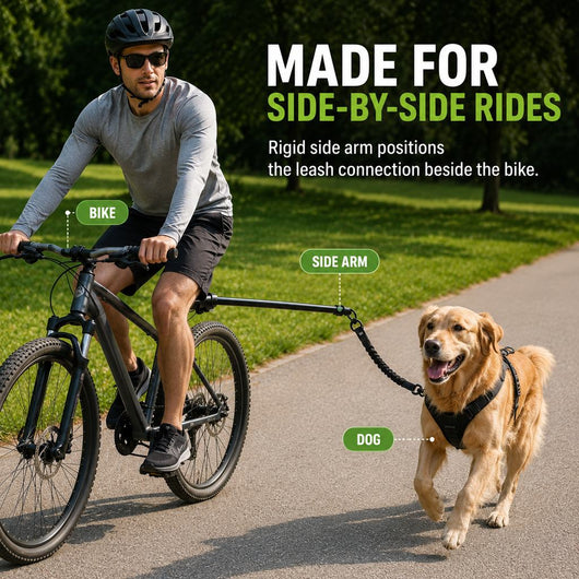 Komavic Hands-Free Dog Bike Leash