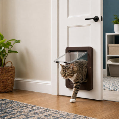 Komavic RFID Cat Door for Selective Pet Access