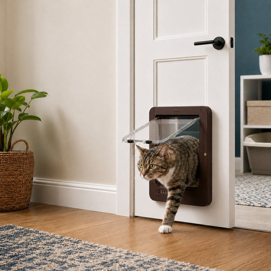 Komavic RFID Cat Door for Selective Pet Access