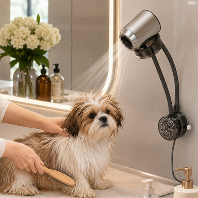 Hands-Free Pet Grooming Hair Dryer Holder