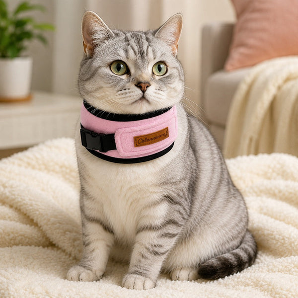 Komavic Soft Cat Recovery Collar with Adjustable Buckle