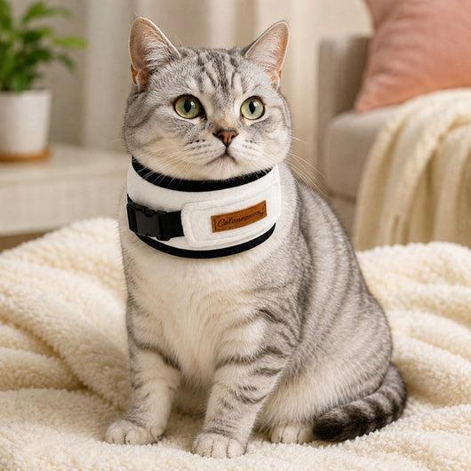 Komavic Soft Cat Recovery Collar with Adjustable Buckle