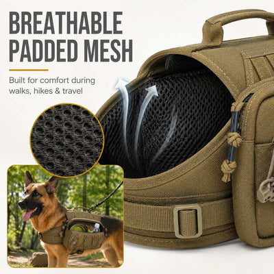 Komavic Tactical Dog Backpack Harness