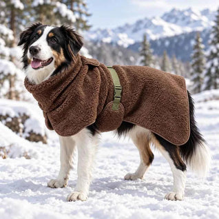 Komavic Sherpa Fleece Dog Winter Coat