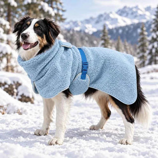 Komavic Sherpa Fleece Dog Winter Coat