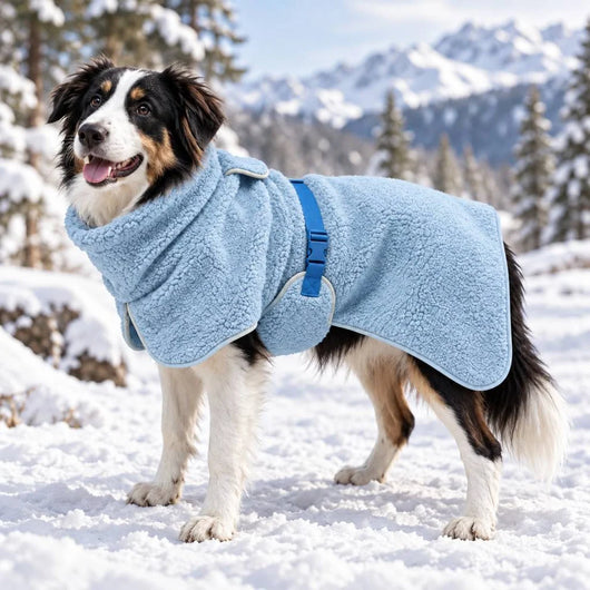 Komavic Sherpa Fleece Dog Winter Coat