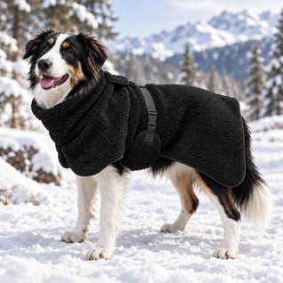 Komavic Sherpa Fleece Dog Winter Coat