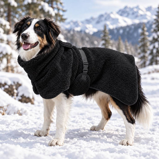 Komavic Sherpa Fleece Dog Winter Coat