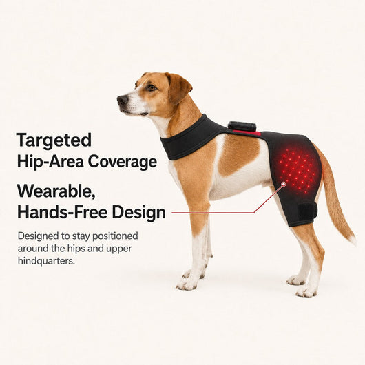 Komavic Dog Hip Light Wrap Red & Near-Infrared Care