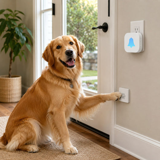 Komavic Wireless Dog Doorbell Potty Training Button