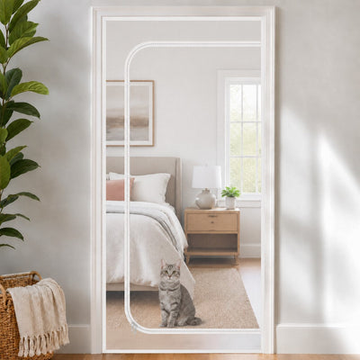 Komavic Pet Mesh Door Barrier Zippered Indoor Gate