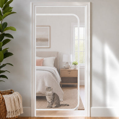 White Mesh / White Trim